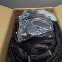 7-in-1 Folding Toddler Tricycle for 18 Months to 5 Years, Tricycle Stroller with Dual Brakes, All-Terrian Rubber Tire, Tricycle for Toddlers with Rotatable Seat, Adjustable Push Handle, Grey