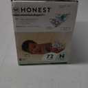 The Honest Company Clean Conscious Diapers for Sensitive Skin | Hypoallergenic, Fragrance Free | Gender Neutral Prints | Club Box, Size Newborn, 72 Count (Newborn (72 Count), Above It All + Pandas)