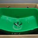 Chapin 89000A Spreader, Lawn and Garden, 80Lbs, TurfPro, Broadcast, Push, Walk Behind, 10" Tires, Weather-Proof, Poly Hopper, Pull-Bar Lever with 15 Setting Gate, Spreads Fertilizer and Seeds