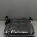 Black Universal Tractor Seat Wrap-around Forklift Seat Adjustable Back Seatbelt
