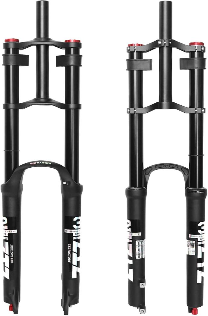27.5" Mountain Bike Air Suspension Fork,QR 9x100mm,Max 3.0" Tires