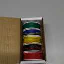 Treedix 5pcs 164ft Copper Hookup Wire Kit Wrapping 30AWG Cable Jumper Wire Solid Core Tinned Copper Wrapping Wire 5 Color