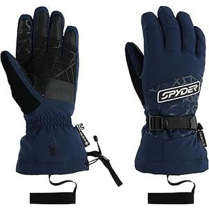 Spyder Mens Insulated Winter Ski Gloves, True Navy, L