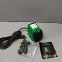VIVOSUN 800GPH Submersible Pump(3000L/H, 24W), Ultra Quiet Water Fountain Pump with 10ft. High Lift with 6.5ft. Power Cord, 3 Nozzles for Fish Tank, Pond, Aquarium, Statuary, Hydroponics Green