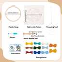 BEUNITONE Starry Sky Scenery Punch Needle Kit for Adults Beginners, Complete Embroidery Craft Kits with Needle, Hoop and Easy to Follow Instructions, Create Home Decor, Wall Hanging Art Making 20x20cm