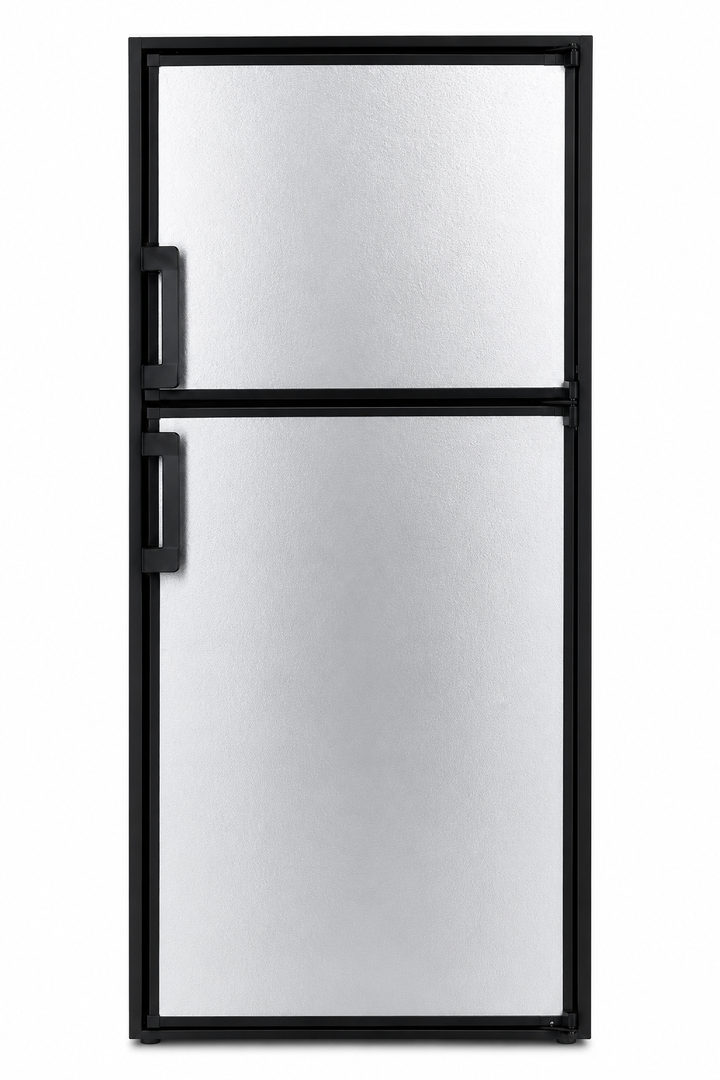 Dometic Americana II/Americana II Plus Refrigerator Door Panels, Black, Fits DM 2672/2682