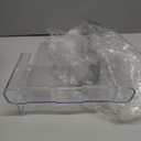 KTRIO Acrylic Brochure Holder 8.5 x 11 Clear Flyer Display Stand, Plastic Literature Holder for Trifold Brochures, Magazines, Menus, Pamphlets, Booklets, Documents, Desk or Wall Mount, 2 Pack