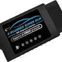 Obd2 Scanner Bluetooth ELM327 with PIC18F25K80 Original Chip,Obdii Diagnostic Tool,Car Code Reader Bluetooth Compatible for 1996+ Vehicles,Work with Android,Windows and Symbian System