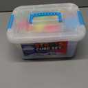 Stress Cubes Stress Balls 24Pack Mini Bulk Sensory Fidget Toys Squishies Balls for Kids Adults Squishies, Party Favors & Anxiety Relief  Slow Rising, Non-Toxic Desk Toys for Classrooms