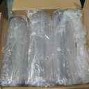 Nuogo 12 Pcs Plastic Clear Cylinder Vase for Home 16 Inch Acrylic Flower Clear Vase Centerpiece for Centerpieces Wedding Party Decorations