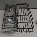 Veken Shower Caddy 6-Pack,Advanced Rustproof Design, No Drilling Adhesive Shelves, Rack with Soap Holder, Large Capacity Bathroom Organizers and Storage, Wall-Mounted Kitchen & Home Decor (6-Piece Set for Master Bathroom(Rustproof Upgrade), Black)