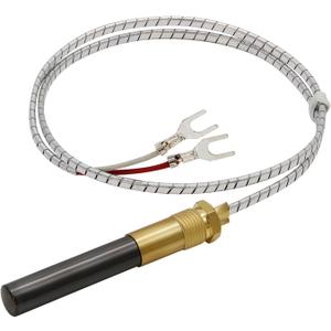 Poagavgs 24" Thermopile Generates Q313A 750 Millivolt Thermopile Assemblies Replacement for Gas Fryer Fireplace Gas Water Heater