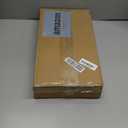 Foldable Toilet Stool, 7 Inch Poop Stool for Bathroom, Bamboo Toilet Stool Squat Adult, Collapsible Squatting Potty Stool with Non-Slip Strip - Improve Squatting Posture and Comfort, Black