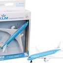 Daron Toy Airplane – KLM 787 – Die-Cast Metal Model Airplane Toy with Plastic Parts for Kids Ages 3+