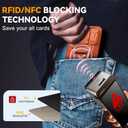 for Samsung Galaxy S26 Ultra Wallet Case with Card Holder & Kickstand & Full Camera Lens Cover, Military Grade Drop Shockproof Rugged Phone Case for S26 Ultra 6.9'', Orange