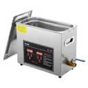 VEVOR Ultrasonic Cleaning with Digital Timer & Heater, Professional Jewelry Cleaner, Stainless Steel Heated Cleaning Machine for Glasses Watch Rings Small Parts Circuit Board (6L)