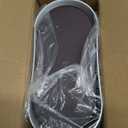 SUBEKYU Mini Trash Can with Lid,Small Desk Trash Can,Countertop Mini Garbage Cans,Tiny Waste Basket,White,with 3 roll Bags