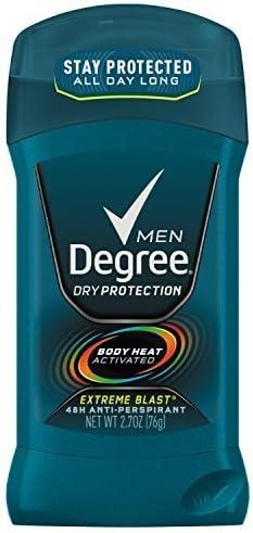 Degree Men Antiperspirant and Deodorant, Extreme Blast 2.7 oz (Pack of 3) by Degree