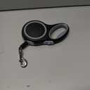 26Ft Retractable Dog Leash, Heavy Duty Great Leash for Dog up to 110 lbs, Anti-Slip Rubberized Handle, One-Handed Brake, Strong Nylon Tape, Tangle Free(Large Size).