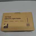 Svater 2W S14 String Light Replacement LED Bulbs 15 Pack, E26 Medium Base
Shatterproof Plastic Dimmable Bulbs for Outdoor Patio Decor, 2700K Warm White, 2 Watt to Replace 20 Watts Incandescent Bulb