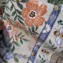 Machine Washable Rugs for Living Room: 8x10 Area Rugs for Bedroom Vintage Stain Resistant Non Slip Low Pile Lightweight Soft Carpet for Kitchen Dining Room Farmhouse Kids Room Nursery Playroom
