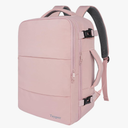 Taygeer Travel Backpack for Women, Carry On Backpack with USB Charging Port & Shoe Pouch, TSA 15.6inch Laptop Mochila Flight Approved, Nurse Bag Casual Daypack for Weekender Business Hiking, Pink