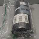 Plastic Mesh Fence Sheet 15.7IN x 50FT - 0.3IN Opening Plastic Chicken Wire Netting Roll Durable for Dogs, Poultry, Puppy, Garden Snake Barrier with 50 Pcs Zip Ties - Black