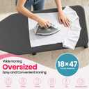 KINGBOARD Extra Wide Ironing Board, Large Full- Size Heavy Duty Iron Board