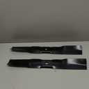 Earthtec Mower Blades Compatible with John Deere M170642 X330 X350 X354 Z335M Z345M Z345R 42" - 2 PCS