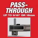 49-16-1644 Hex Adapter For Milwaukee Tool 1/2" insider box ratchet Hex Shank Impact socket