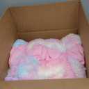Happy Nappers: Pillow & Sleepy Sack: Large - Rainbow Unicorn - 66 x 30, 2-in-1: Plush Animal Opens Into Sleeping Bag, Soft Play Character, Kids 3+