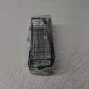 Shower Caddy, Adhesive Shower Organizer with Soap Dish and 4 Hooks, Rustproof Stainless Steel Shower Shelves, Wall Mounted No Drilling Storage Shelf Basket Accessories for Bathroom & Kitchen (Black)