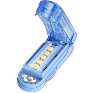 Pill Cutter Splitter for Small and Tiny Pills, Blue