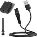 5V Fast Charger for Philips Norelco Newer Model 3900 2400, Wet & Dry Shaver Newer Series 2000 5000 7000 3000 QP2724 QP2834 QP1924, MG7910 MG5910 MG9510 Philips Oneblade 360 Trimmer Electric Shaver