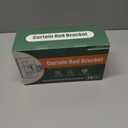 MUAKIOY No Drill Curtain Rod Holders, Heavy Duty Self Adhesive Curtain Brackets Hooks, Adjustable Nail-Free Stick on Wall Hangers for Bathroom, Bedroom, Kitchen and Livingroom (14 Pack)