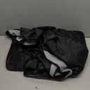 Anbte Folding Camping Table with Storage Net, 3ft Camping Table Aluminum Folding Table with 3 Adjustable Height Max 27.5 Inch Picnic Table Portable Table for Outdoor Backyard BBQ, Pure Black