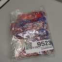 36PCS Fourth/4th of July Necklaces Beads: Patriotic Accessories Bulk Memorial Day Party Favors Decor Decorations-Star Uncle Sam Hats