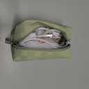 Newbealer Travel Iron with Dual Voltage - 120V/220V Lightweight Dry Iron for Clothes (No Steam), Non-Stick Ceramic Soleplate, 302 Heat Press Machine, w/Spray Bottle, Pouch & Silicone Stand (White)