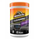 Armor All Car Cleaning Wipes, Wipes for Car Interior and Car Exterior, 90 Wipes Each (1 Count (Pack of 1)
