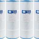 C-7470 Pool Filter Cartridge Replaces Pentair CCP320,Pleatco PCC80-PAK4 PCC80,Clean and Clear Plus 320,Filbur FC-1976,R173573,178580, L:20" xOD:7", 4X80 sq.ft. 4 Pack
