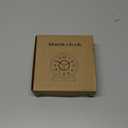 SHISEDECO 4.5" Battery Operated Antique Retro Analog Alarm Clock, Small Silent Bedside Deskclock with Light Function, Non-Ticking Tableclock Decor for Living Room, Bedroom, Bedside, Shelf (White)