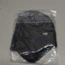 Ear Protection Beanie Hats for Men & Women - Warm Winter Knit Hats for Outdoor Hiking, Skiing, Running, Dog Walking (Black With Fleece)