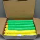 Abakuku 500 Pcs Easter Eggs,2.35" Assorted Bright Colors Plastic Easter Eggs for Easter Hunt,Easter Themed,Decorations,Basket Stuffers Fillers