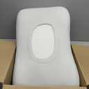 C CUSHION LAB Deep Sleep Pillow, Patented Ergonomic Contour Design for Side & Back Sleepers, Orthopedic Cervical Shape Gently Cradles Head & Provides Neck Support & Shoulder Pain Relief - Calm Grey