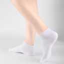 Heatuff 8 Pairs Ankle Socks for Women,Comfy Cotton Breathable Fabric for Womens,Thin Ankle Socks for Casual