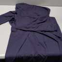Sarin Mathews Womens One Shoulder Long Sleeve Cocktail Dresses Sexy Bodycon Ruched Wrap Split Party Formal Long Dress (Medium, 06navy)