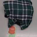 Kuoser Waterproof Dog Coat, Reversible Dog Jacket for Medium Dogs, Adjustable Durable Doggie Winter Coat Warm Puppy Cold Weather Apparel from Small to Large Breed, Green M (Medium (Pack of 1))