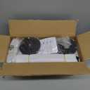 Black Brass Pendant Lights Kitchen Island - Clear Glass Pendant Light Fixture Multiple Stems Rods 3 Units 12 Inch 3 Units 4 Inch (2 Pack Black Brass