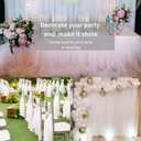 54" by 20 Yards (60 ft) Tulle Fabric Rolls for Wedding Party Baby Shower Decoration Tutu Tulle Bolt DIY Wraping Crafts - White