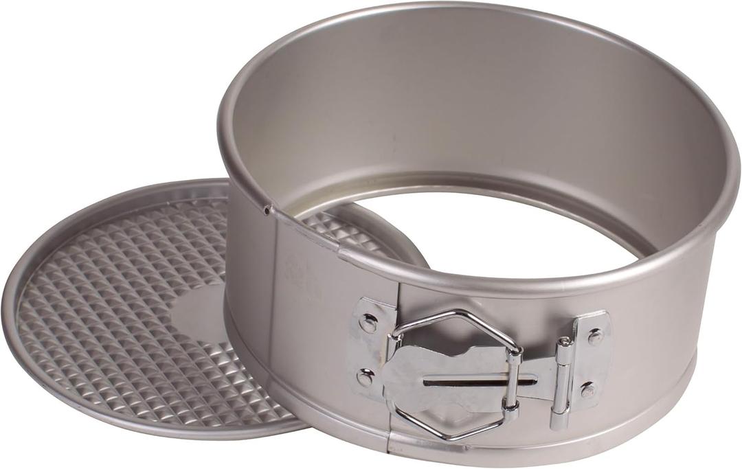WINCO Springform Pan with Detachable Bottom, 6-Inch, Anodized Aluminum